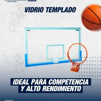 Tablero con aro de basquet profesional mobel sports
