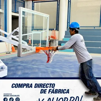 Tablero de baloncesto FIBA mobel sports