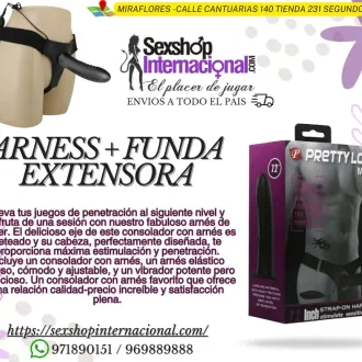 FUNDA EXTENSORA AUMENTA EL TAMAÑO DE TU PENE- SEXSHOP SURCO