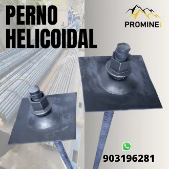 PERNO HELICOIDAL MAXIMA SEGURIDAD PROMINE PERU 