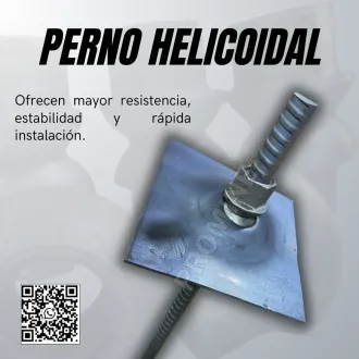 PERNO HELICOIDAL QUE NO TE DEJA FALLAR