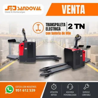 VENTA DE TRANSPALETA ELECTRICA