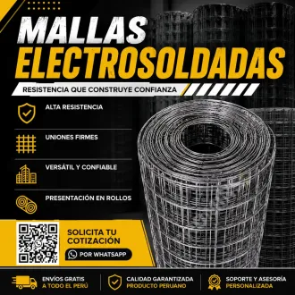 MALLAS ELECTROSOLDADAS - ALAMBRE N 8