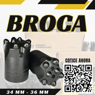 BROCA 34MM 36MM ACCESORIO DE MINERIA