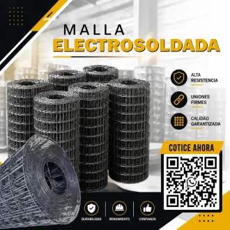 MALLA ELECTROSOLDADA EN ROLLO SOPORTE SUPERFICIAL
