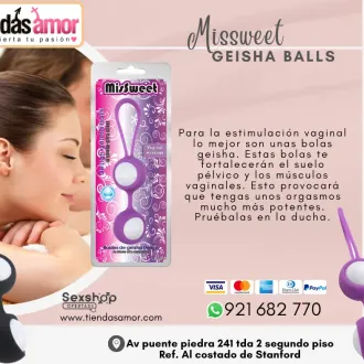 Bolas Chinas Vaginales Hipolergenicas Geisha Balls juguetes 