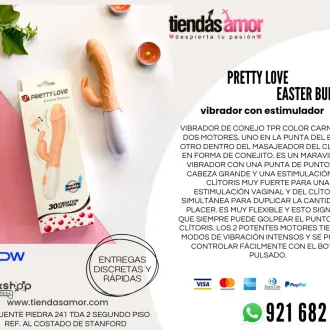 Vibrador Pretty Love Easter Bunny juguetes lubricantes poten