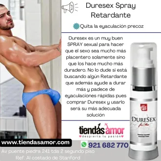 Duresex Spray Retardante Prolonga el placer y mejora tu cont
