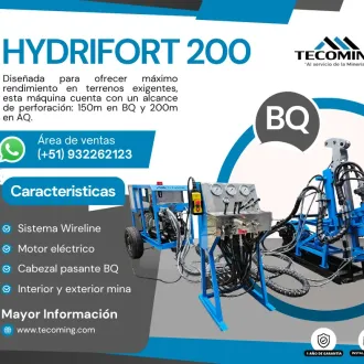 PACKSACK - HYDRIFORT - 200 MUESTREO GEOLOGICO PRECISO