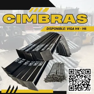 Cimbras Mineras Viga H4 y H6 - Fabricación Medida