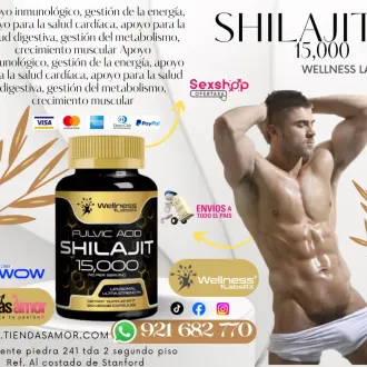 Shilajit 15000 mejora la resistencia juguetes lubricantes 