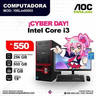 Computadora Intel Core i3 195Lm00003