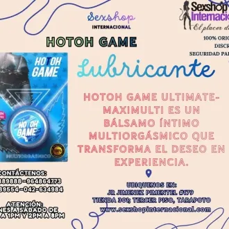 HOTOH GAME POMADA EXITANTE QUE AUMENTA EL PLACER GARANTIZADO