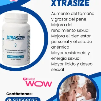 XTRASIZE MEJORA TU RENDIMIENTO SEXUAL SEXSHOP INTERNACIONA