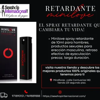 Retardante Minilove Hombre