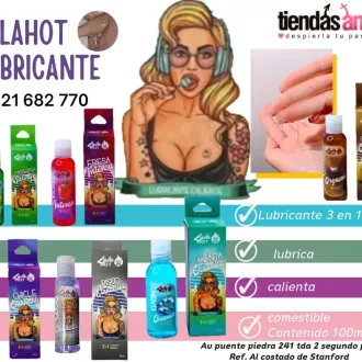 LUBRICANTE LALA HOT juguetes lubricantes potencia sexual en 