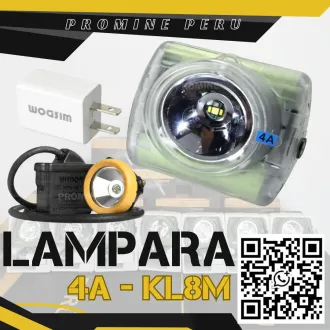 LÁMPARA MINERA WISDOM 4A - KL8M - KL9M - KL13M