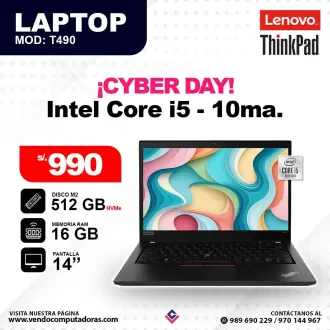 Laptop THINKPAD Intel core i5 - 10ma