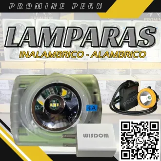 Lámparas Mineras Wisdom - Entrega inmediata