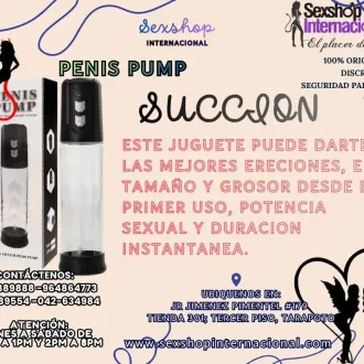 JUGUETE DISEÑADO PARA LA POTENCIA SEXUAL SUCCIONADOR EN TARA