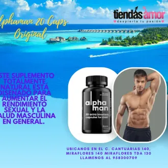 Alphaman aumenta tu potencia