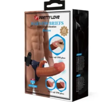 PROTESIS ARNES DILDO VIBRADOR REALISTICO 19cm
