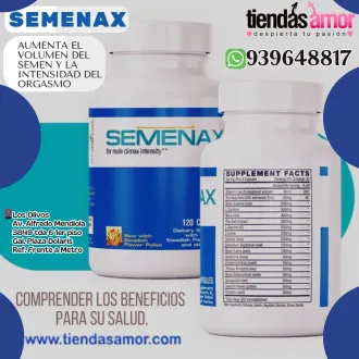 SEMENAX SUPLEMENTO ENCARGADO DE AUMENTAR EL VOLUMEN DEL SEME