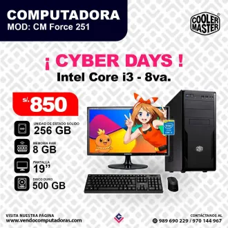 Computadora Samsung Intel Core i3 8va