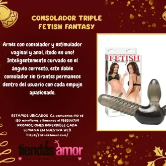 CONSOLADOR TRIPLE FETISH FANTASY