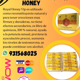 ROYAL HONEY VIP POTENCIADOR PARA HOMBRES sexshop lima 