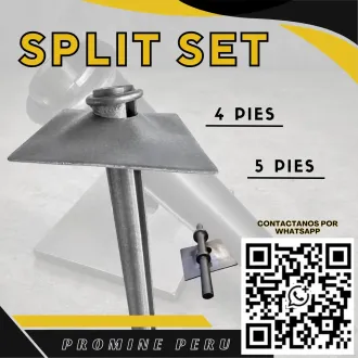 Split Set 4 y 5 Pies - Minería Subterránea - Lima