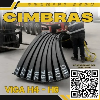 Fabricación Cimbras Metálicas - Mina Subterránea