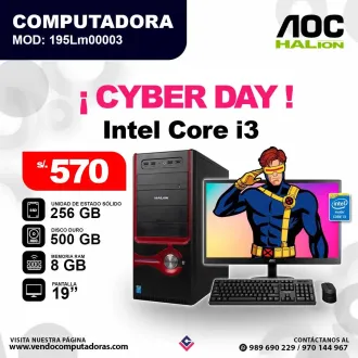 PC HALION Intel core i3 