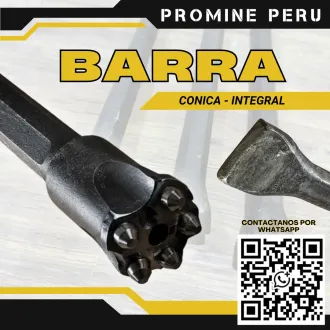 Barra Integral y Conica para Perforación - Boart Longyear