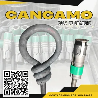 Cáncamos 5 8 de 2 Pies - Izaje para Minería 