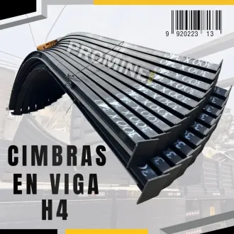 CIMBRA EN VIGA H 4 2 CUERPOS 4 CUERPOS MINERIA 