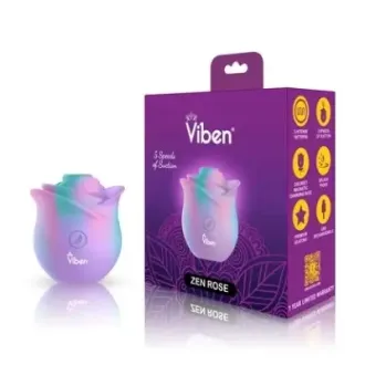 Masturbador Estimulador Inalambrico Unicornio Zen Rose