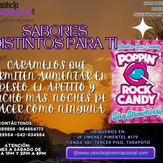 CARAMELOS QUE AUMENTAN EL PLACER Y MAS DESEO EN SAN MARTIN