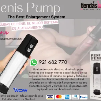 Penis Pump The Best Enlargement System Bomba de pene automát