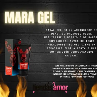 Titan MARAL Gel especial para hombres - Mejora sexual