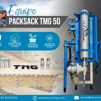 PACKSACK TMG 50 PERFORACIÓN CON ALTO RENDIMIENTO