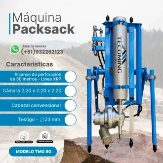 PACKSACK TMG 50 EQUIPO COMPACTO PARA MINERÍA