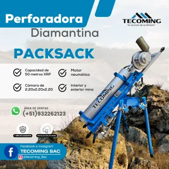 PACKSACK TMG 50 MAYOR EFICIENCIA EN CADA PERFORACIÓN