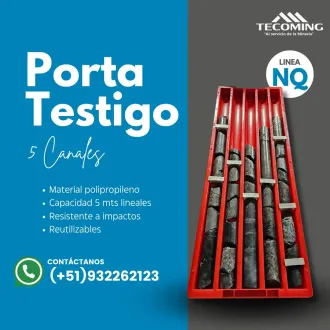 PORTA TESTIGO NQ IDENTIFICACIÓN CLARA DE MUESTRAS