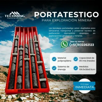 BANDEJAS NQ SOLUCIÓN CONFIABLE PARA TESTIGOS DE PERFORACIÓ