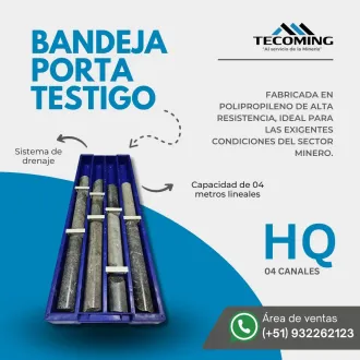BANDEJAS PORTA TESTIGO HQ RESGUARDO EFICIENTE DE MUESTRAS