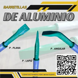 Barretillas de Aluminio para Escalado Minero