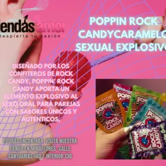 Poppin Rock Candy Explosive Sex Revoluciona Tu Sexo Oral
