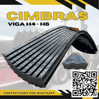 Cimbras Metálicas H4 y H6 - Minería Subterránea Arco