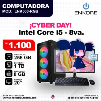 Computadora Core i5 - 8va ENK500 - RGB